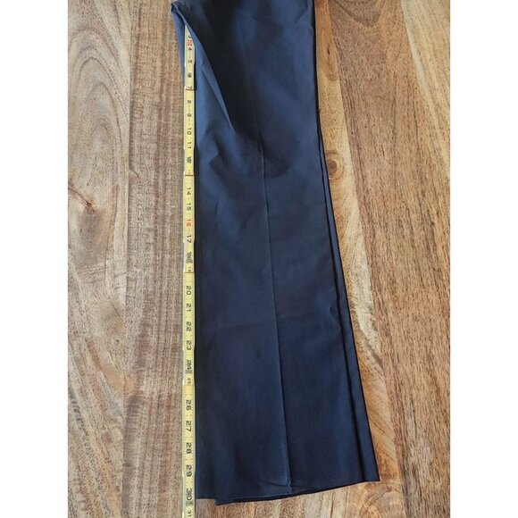 Prada Pants Womens IT 40 Black Straight Leg Dress Trousers Made in Italy Classic - Picture 13 of 13